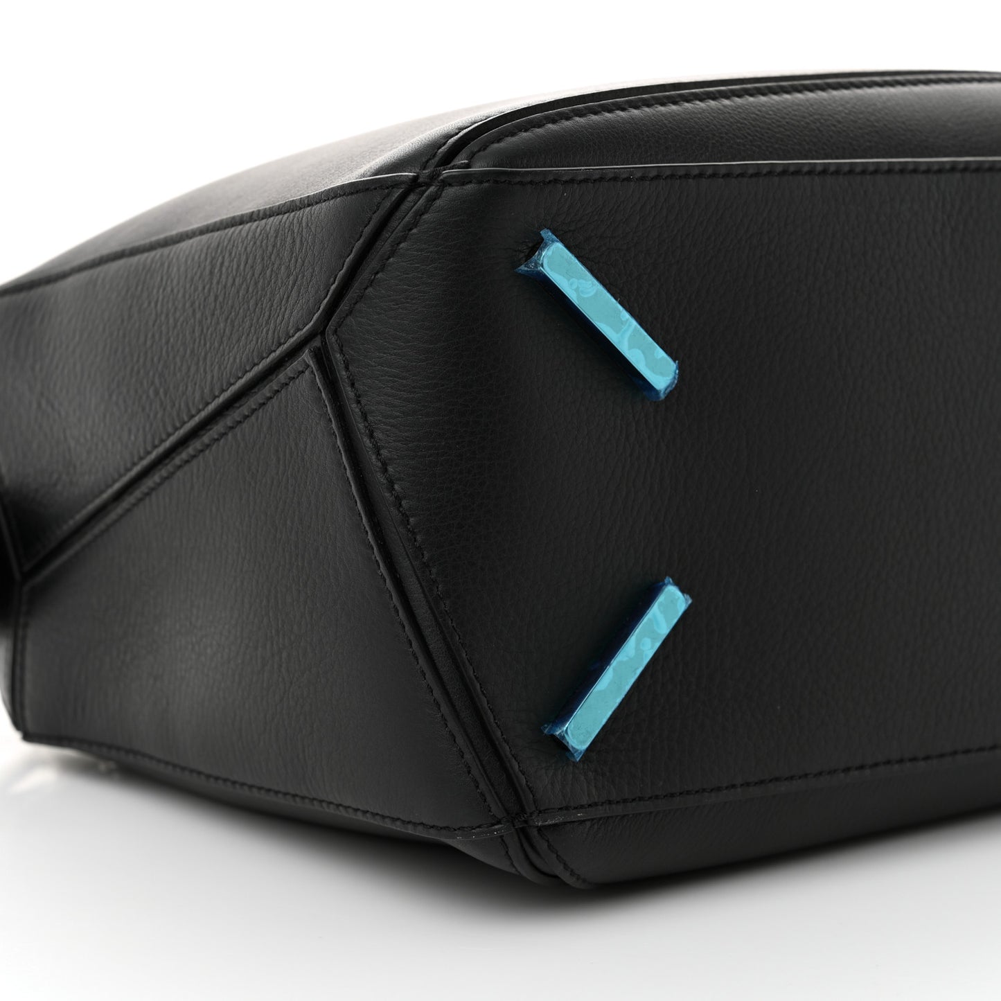 Calfskin Medium Puzzle Bag Black