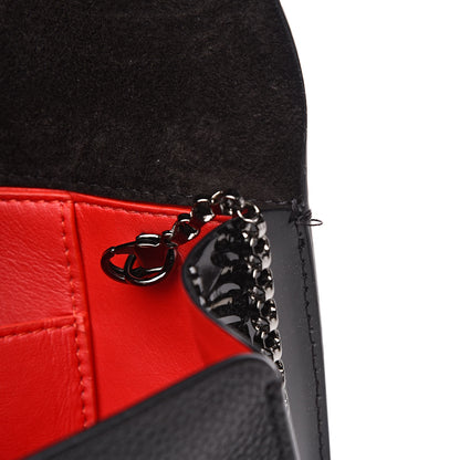 Christian Louboutin Veau Velours Calfskin Vero Dodat Clutch Black 7 of 12