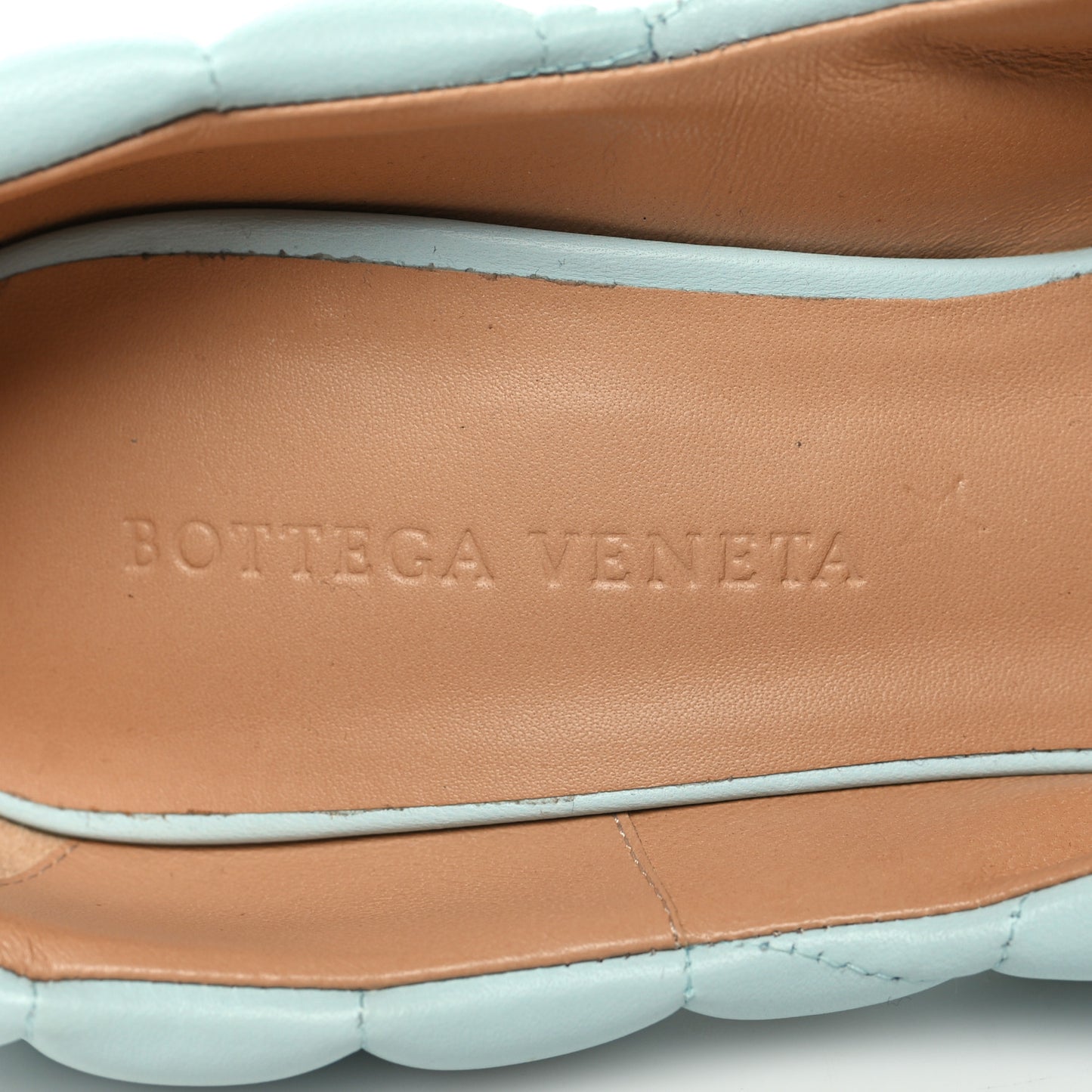Nappa Matelasse Padded Dream Pumps 38 Topazio