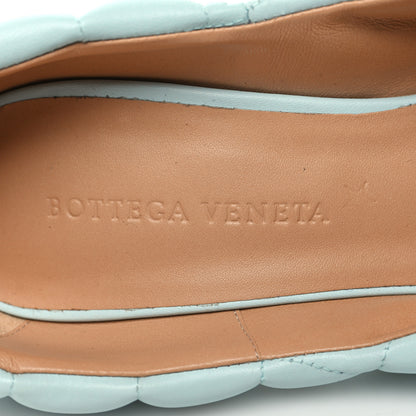 Bottega Veneta Nappa Matelasse Padded Dream Pumps 38 Topazio 7 of 7