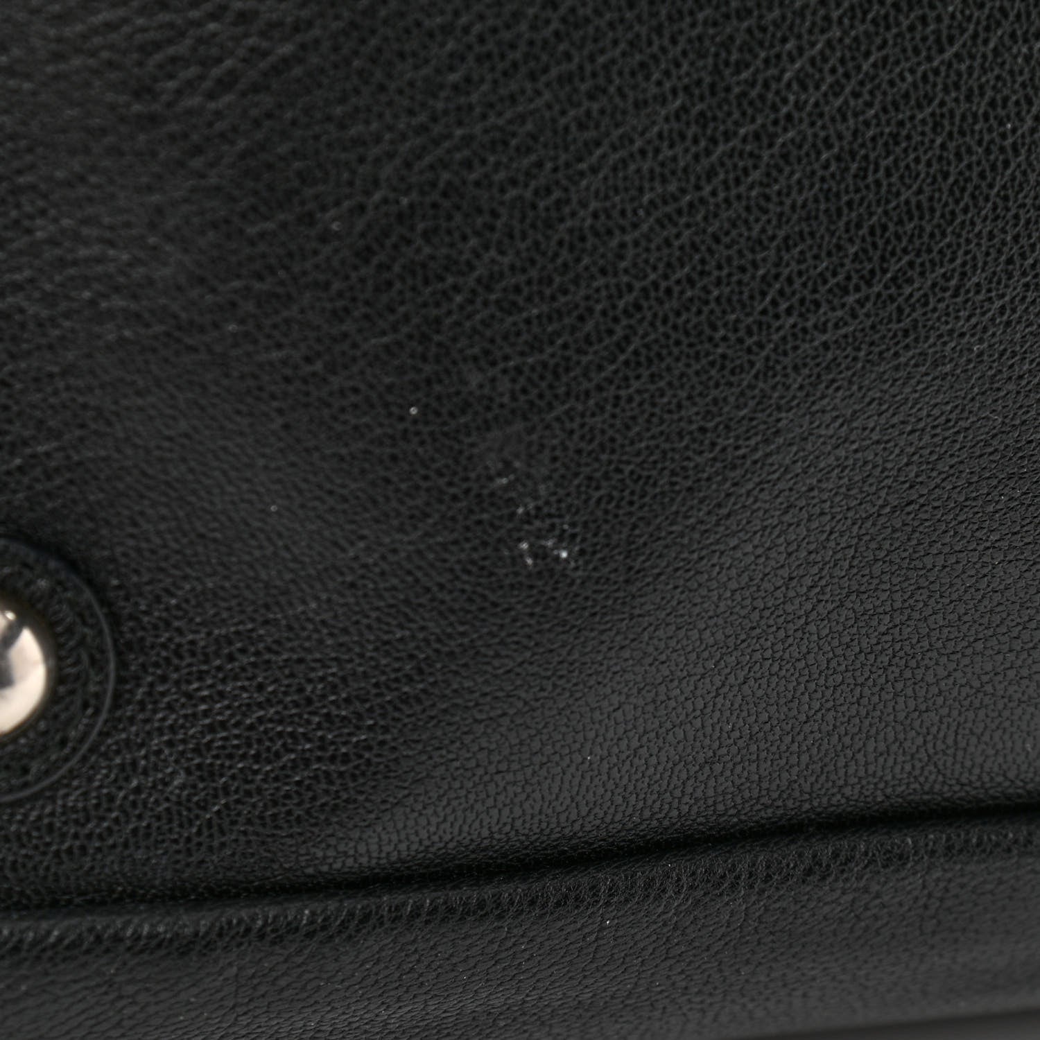Saint Laurent Calfskin Studded Easy Sac Black 15 of 16