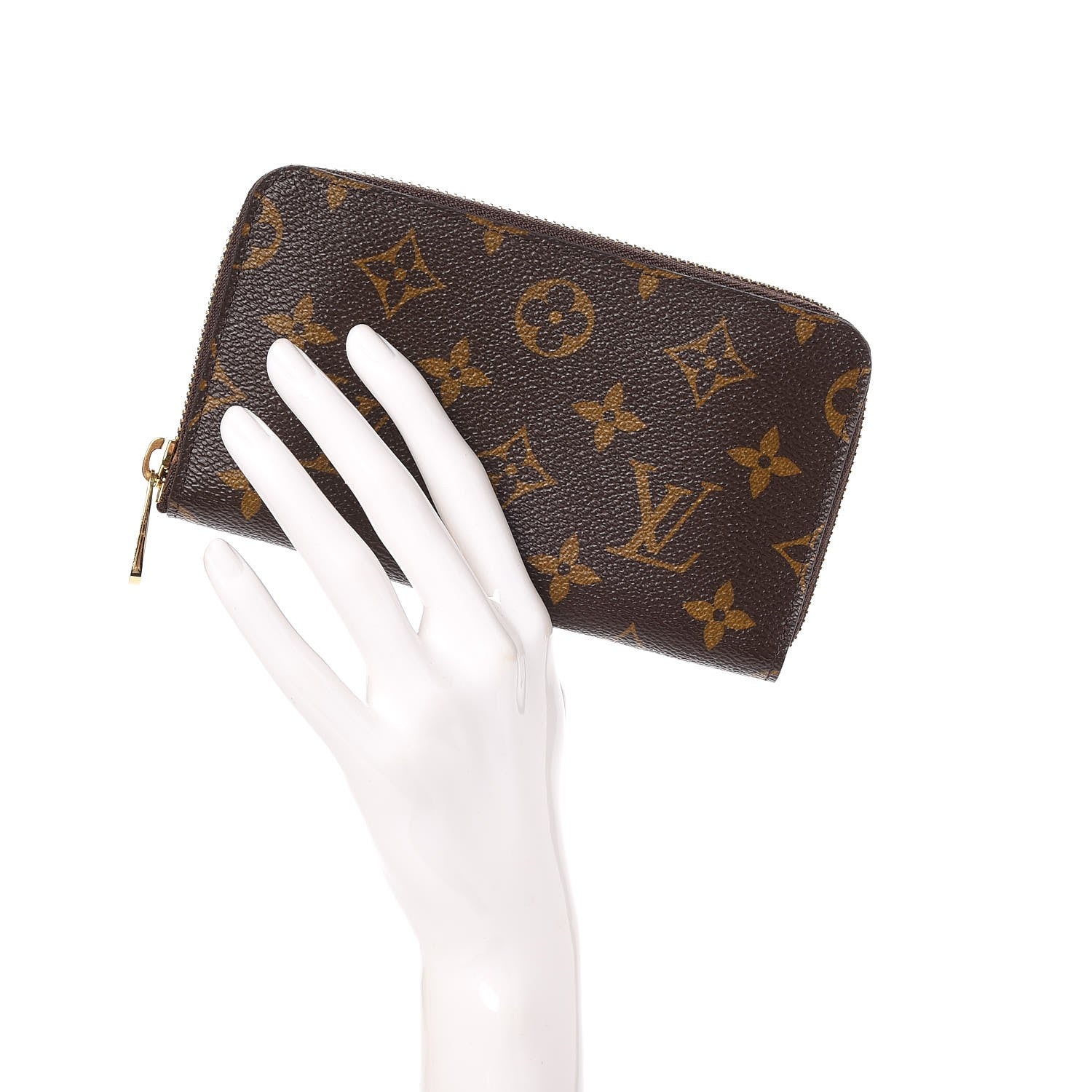 Louis Vuitton Monogram Zippy Compact Wallet 2 of 8