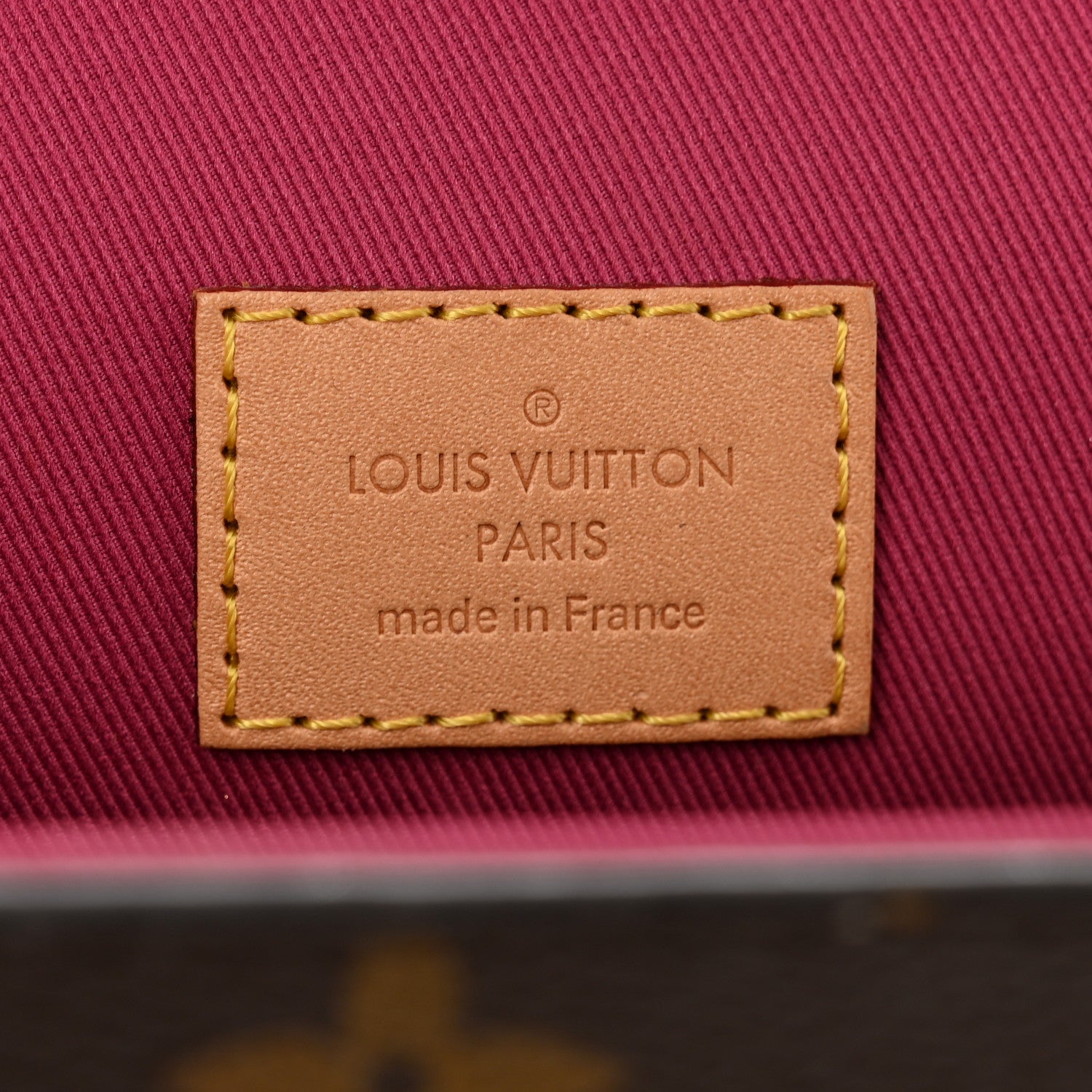 Louis Vuitton Monogram Cluny BB Bordeaux Fuchsia 6 of 17