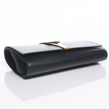 Saint Laurent Leather ChYc Clutch Black 4 of 8