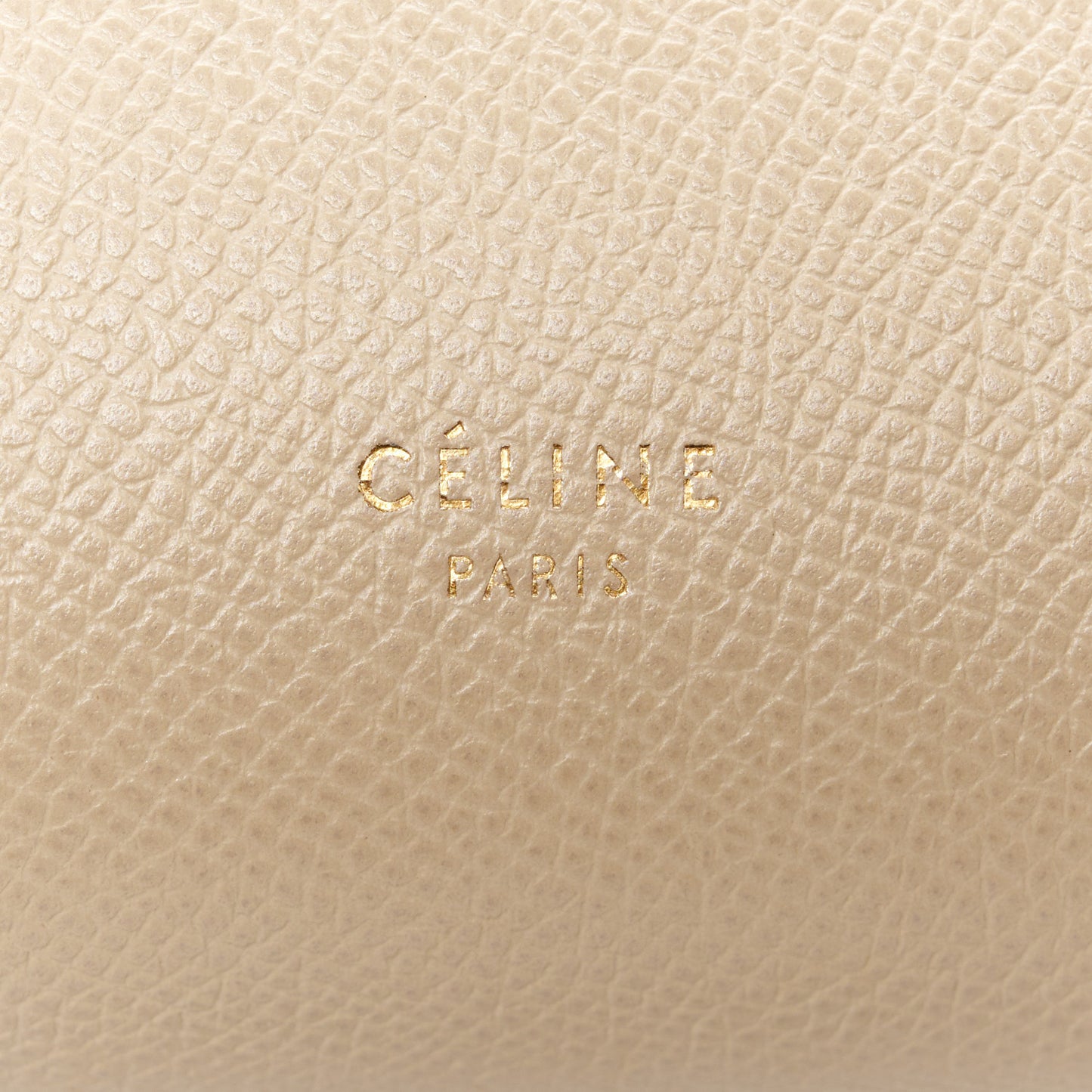 Grained Calfskin Nano Belt Bag Light Taupe