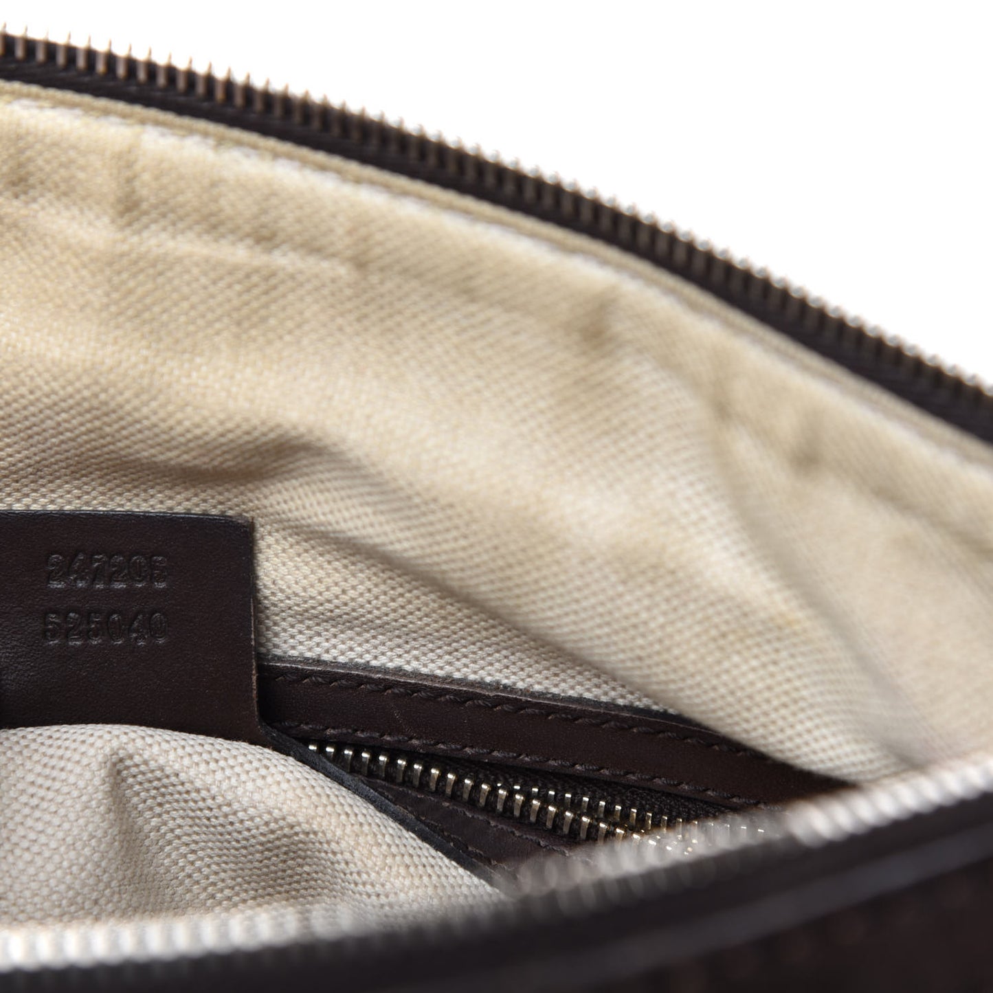 Monogram Vintage Web Medium Boston Dark Brown