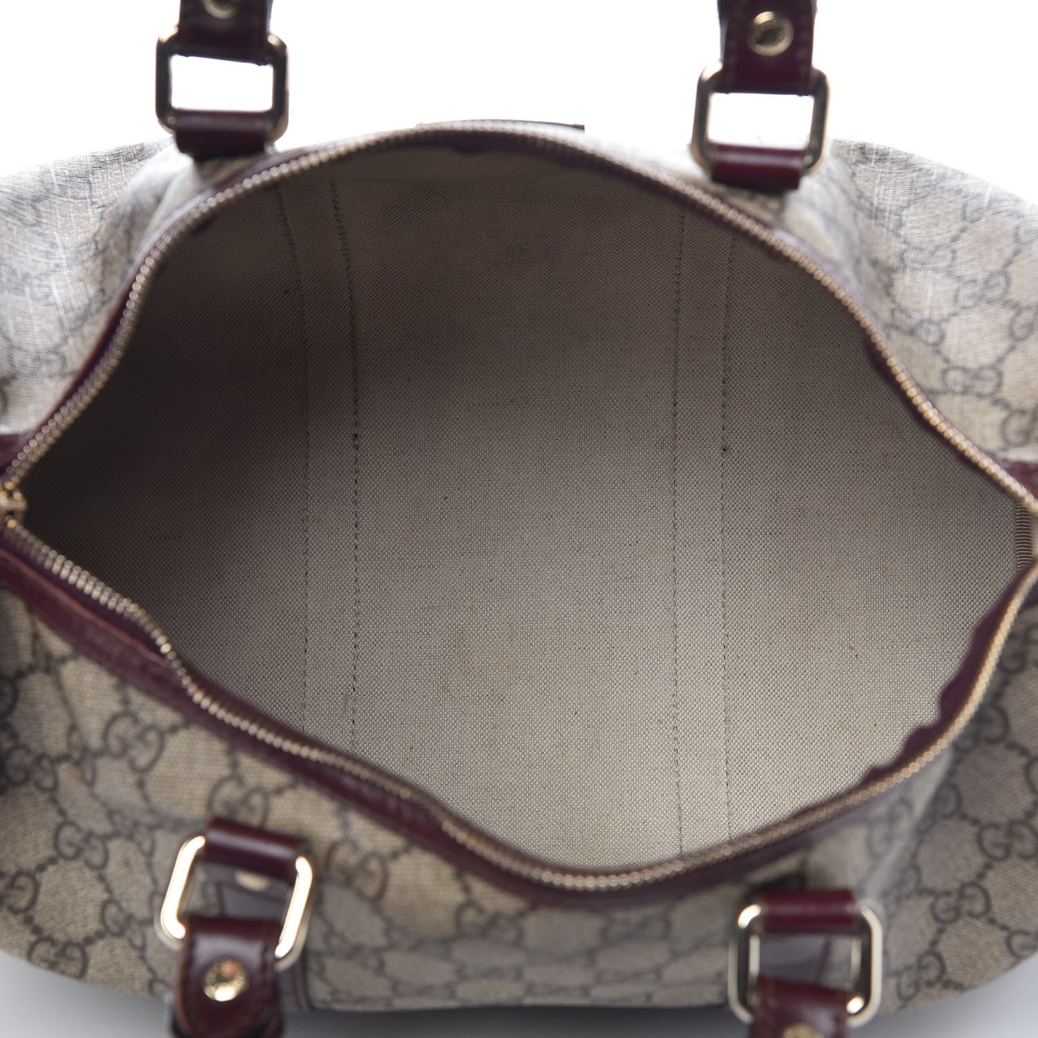 Gucci GG Plus Monogram Medium Joy Boston Dark Brown 5 of 14