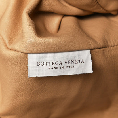 Bottega Veneta Smooth Butter Calf The Pouch Oversized Clutch Almond 7 of 11