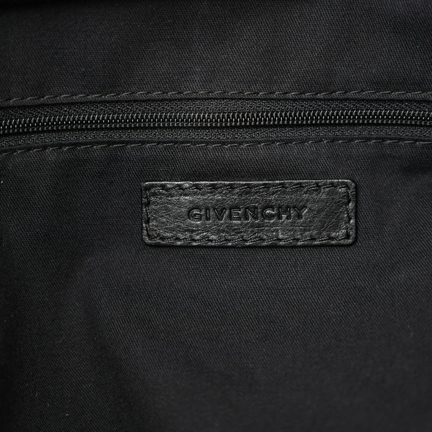 Givenchy Patent Crocodile Embossed Large Nightingale Black 6 of 11