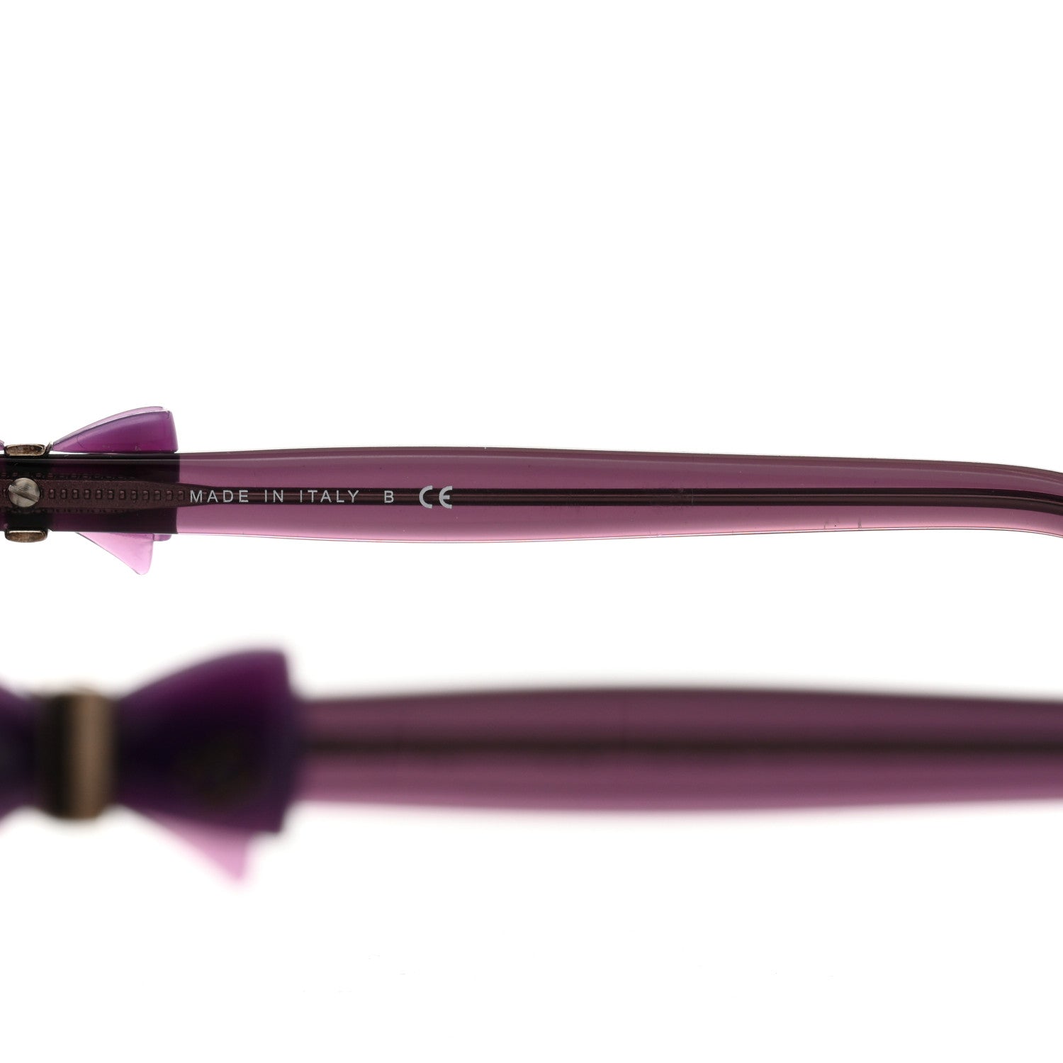 Chanel Acetate CC Bow Sunglasses 5171 Purple 6 of 8