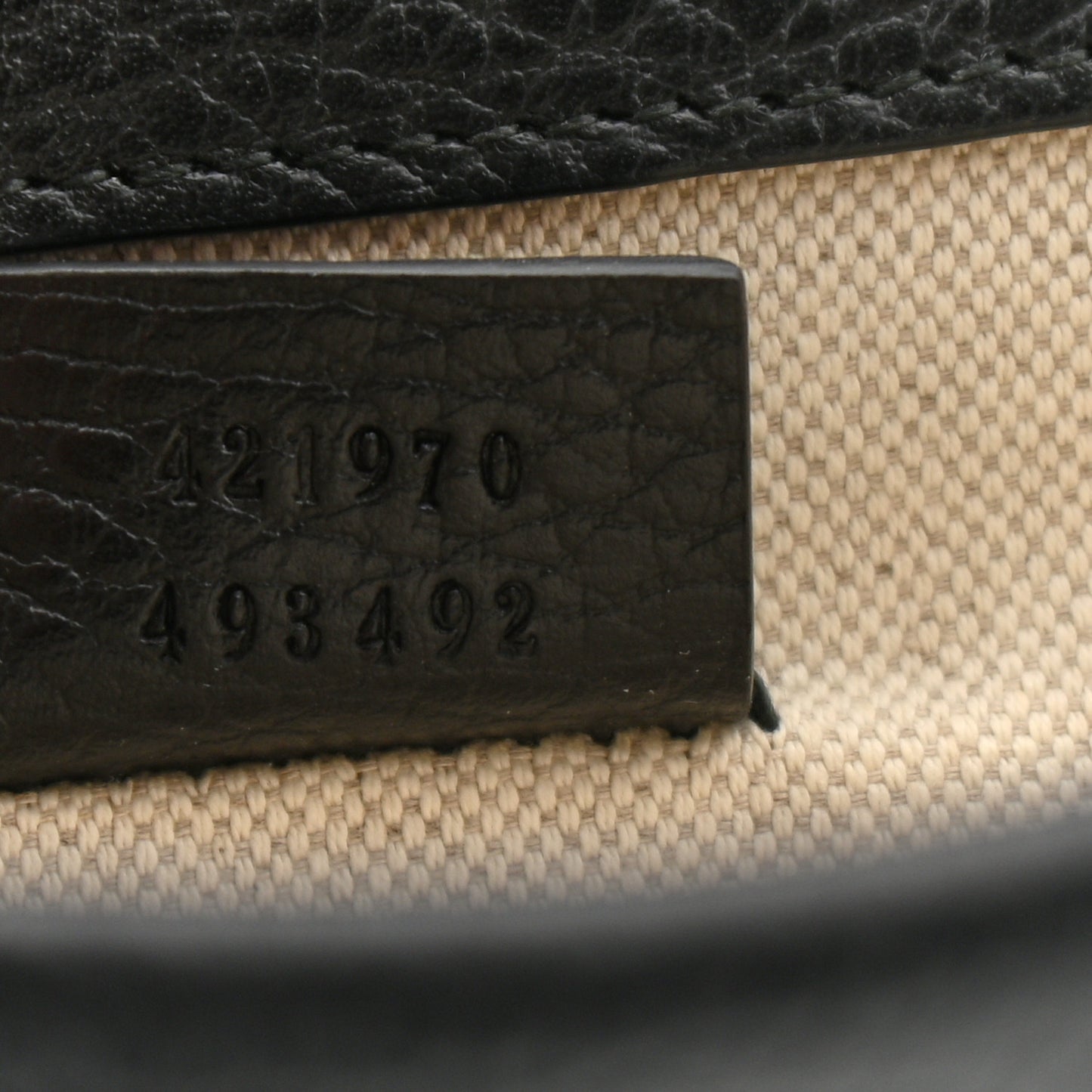 Calfskin Mini Dionysus Shoulder Bag Black