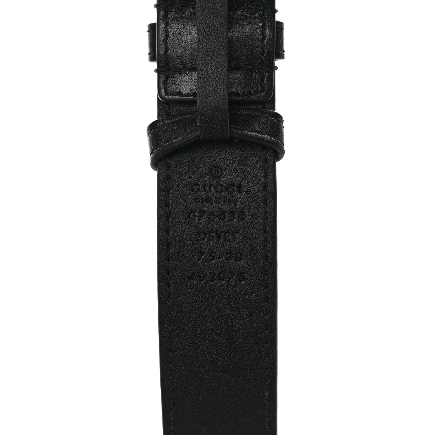 Gucci Calfskin Matelasse GG Marmont Belt Bag 75 30 Black 10 of 11