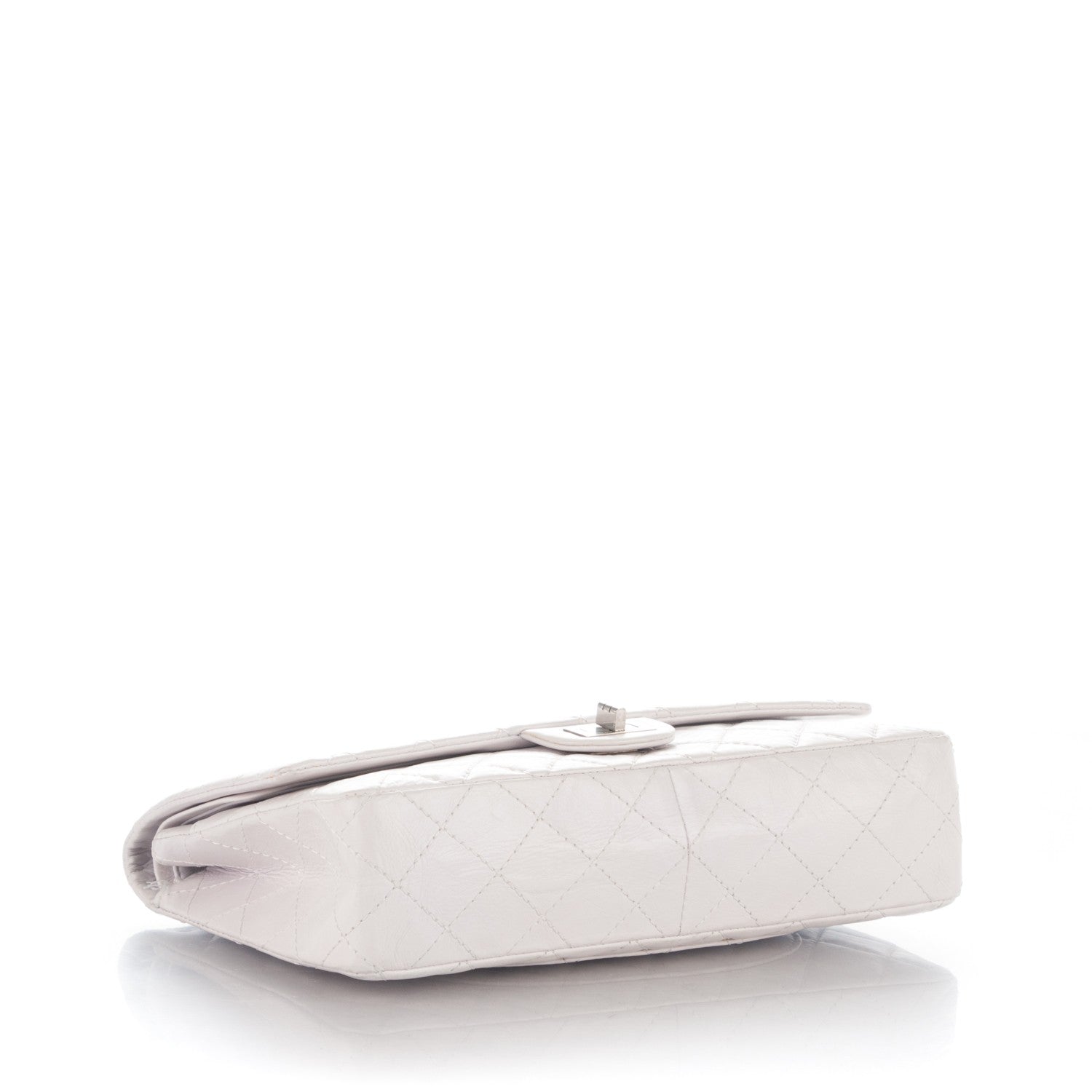 Chanel Aged Calfskin 50th Anniversary 2.55 Reissue 226 White 5 of 8