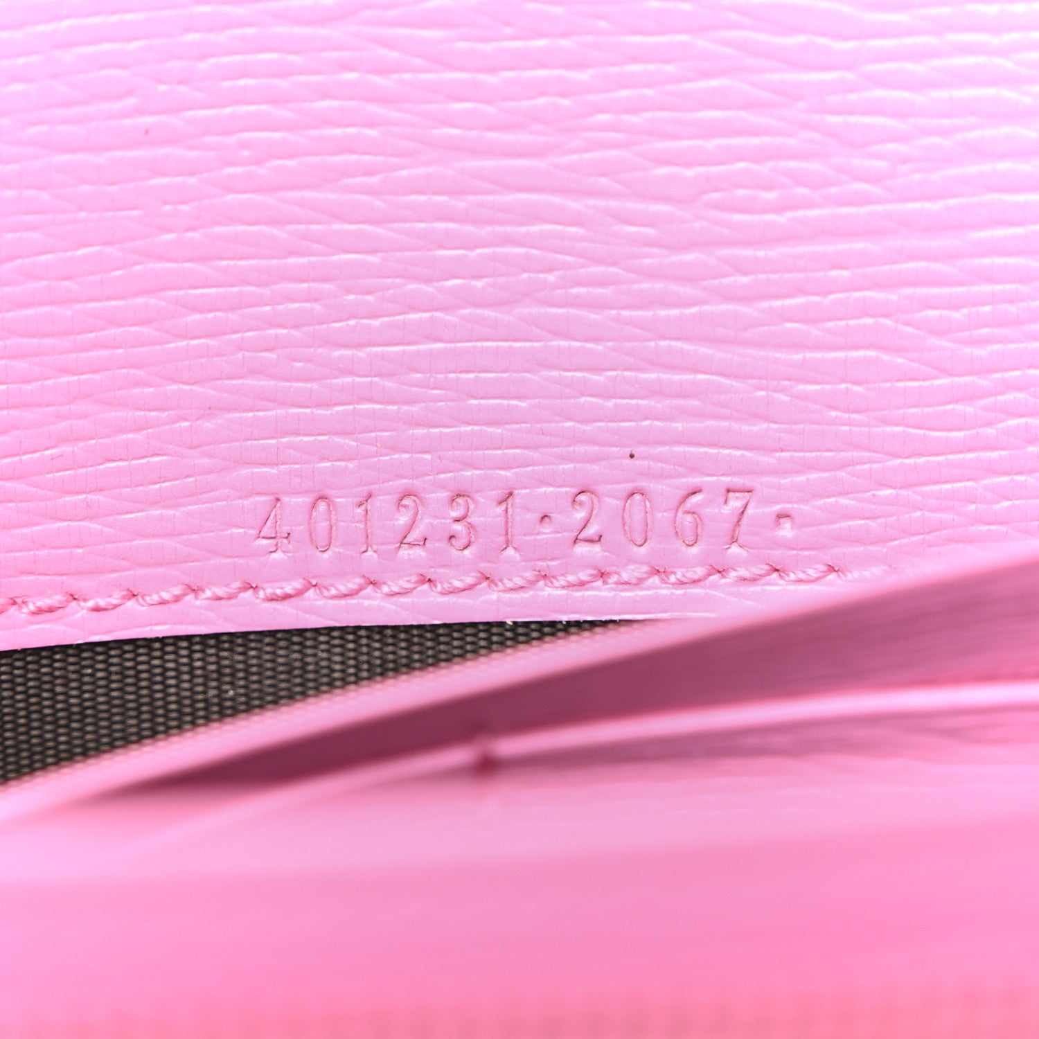 Gucci Calfskin Floral Print Mini Dionysus Chain Wallet Ivory Pink 7 of 10