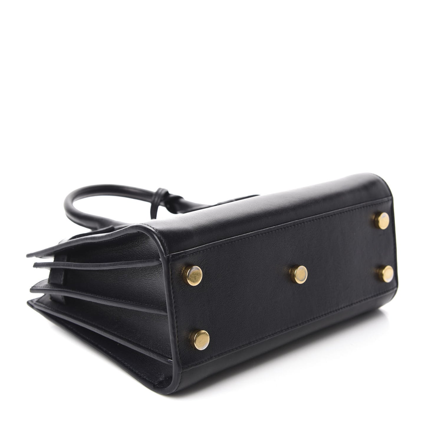 Calfskin Nano Sac De Jour Black
