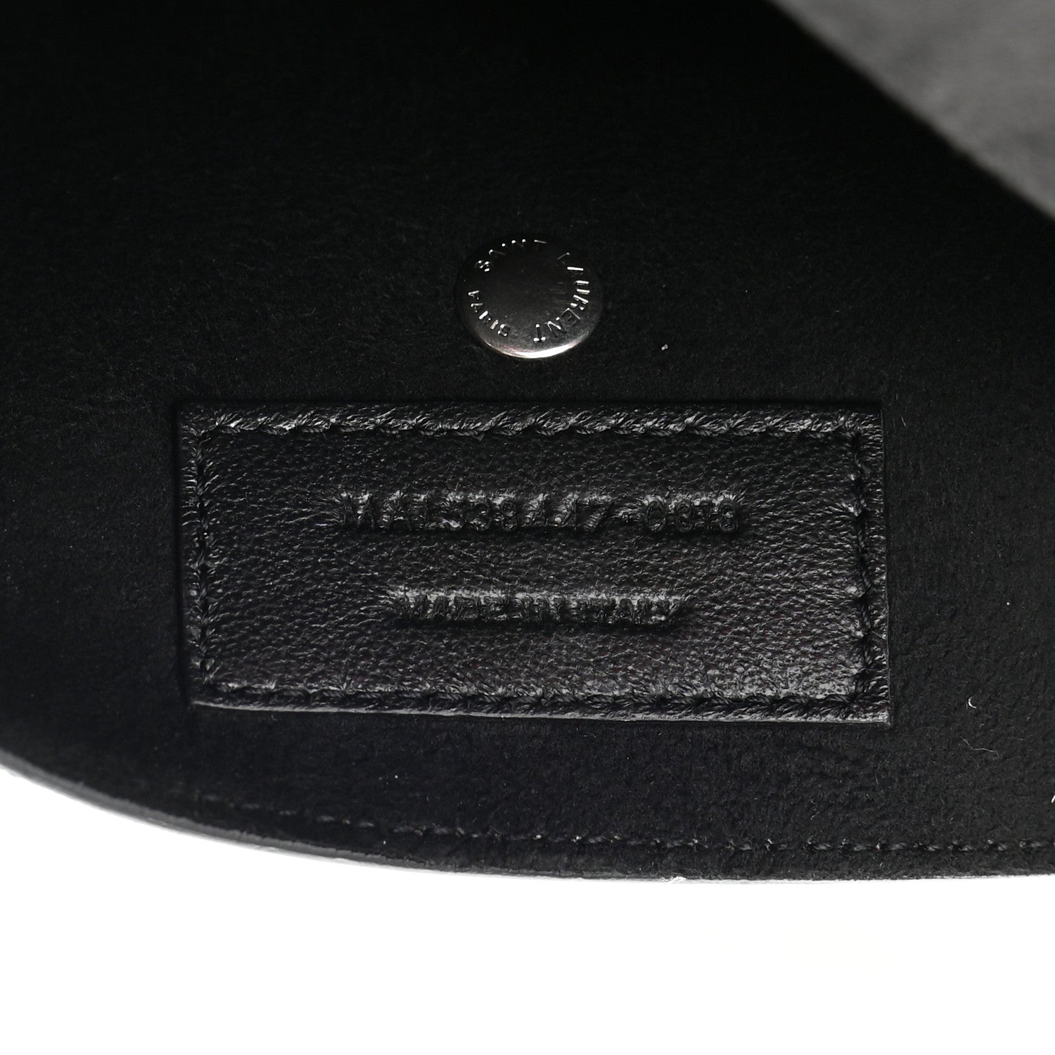 Saint Laurent Lambskin Teddy Drawstring Bag Crema Soft 8 of 13