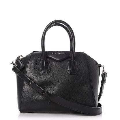Givenchy Sugar Goatskin Mini Antigona Black 1 of 7