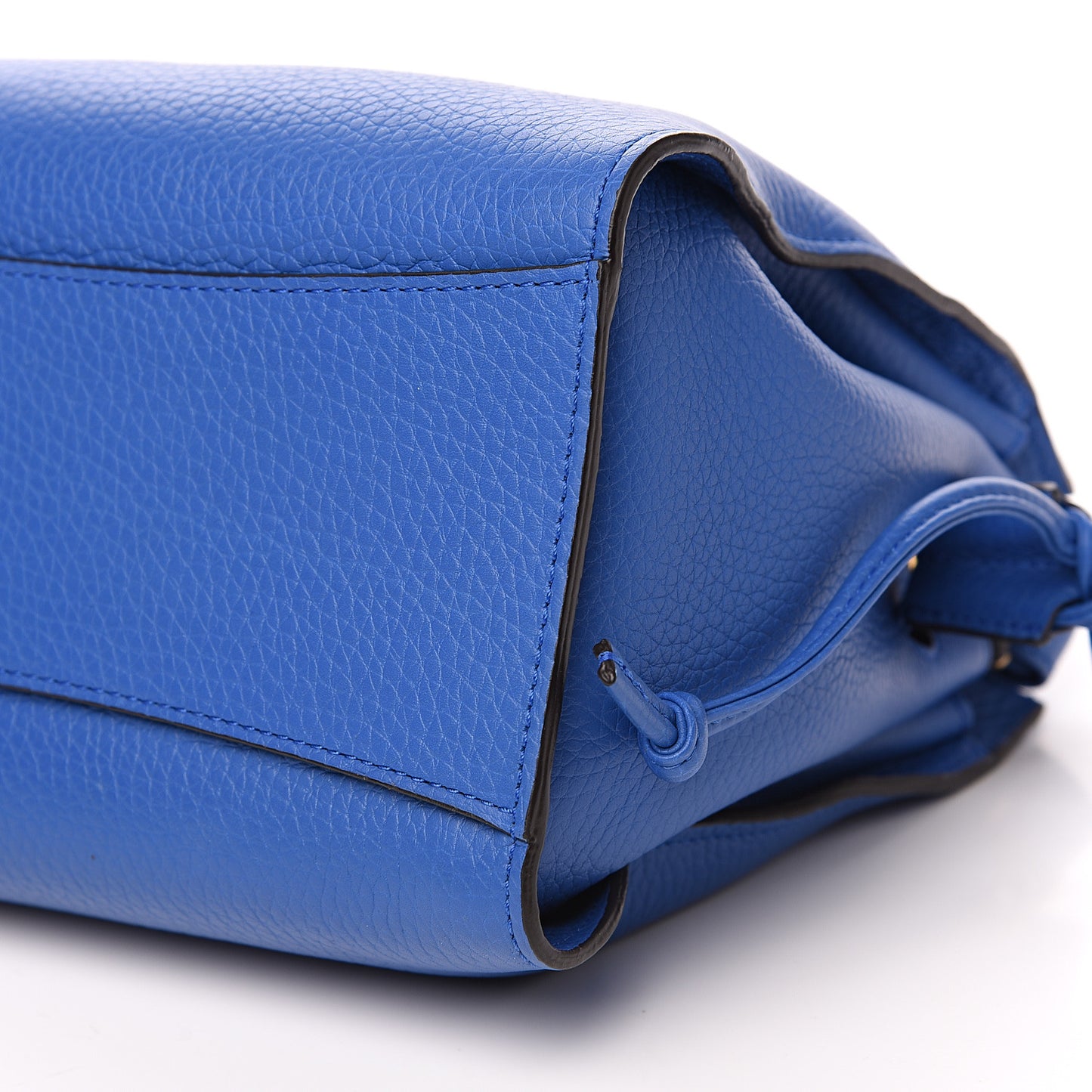 Heavy Grain Small Iris Tote Porcelain Blue Midnight