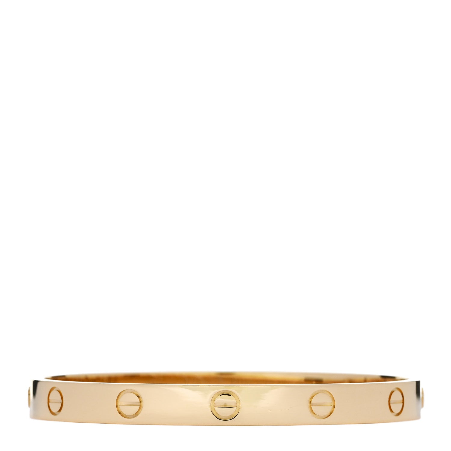 Cartier 18K Yellow Gold LOVE Bracelet 17 2 of 9