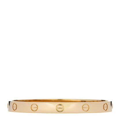 Cartier 18K Yellow Gold LOVE Bracelet 17 2 of 9