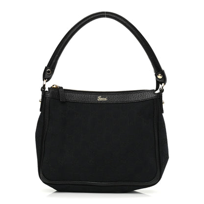 Gucci Monogram Abbey Shoulder Bag Black 1 of 9