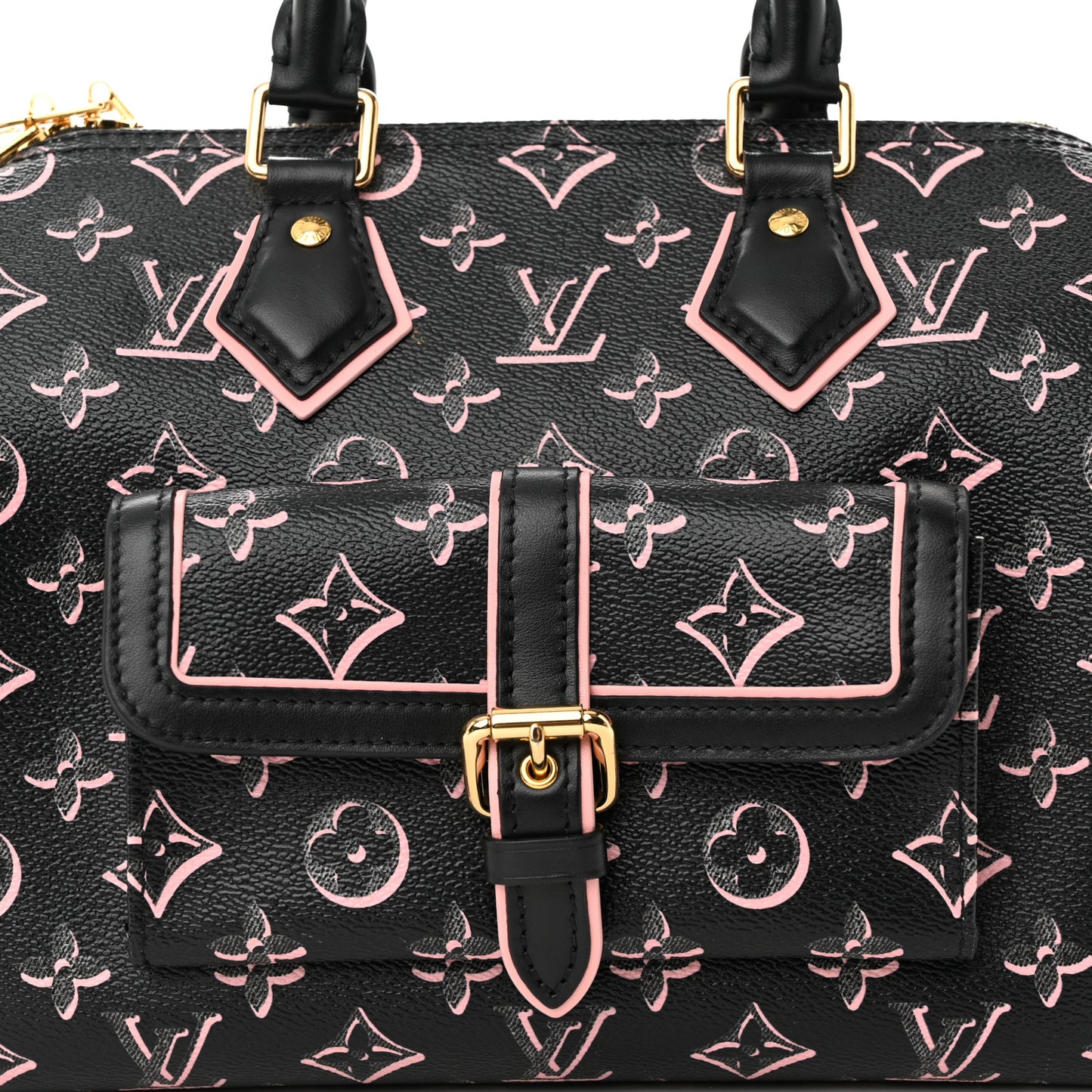 Monogram Fall for You Speedy Bandouliere 25 Black