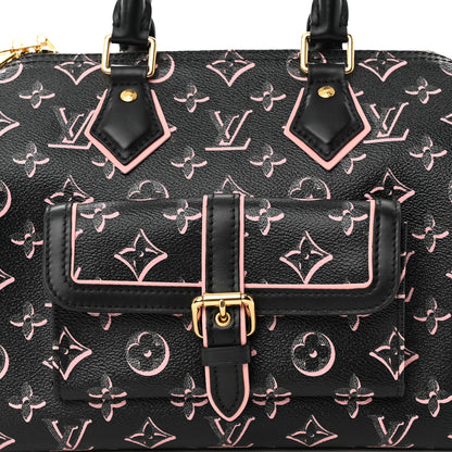 Louis Vuitton Monogram Fall for You Speedy Bandouliere 25 Black 7 of 10