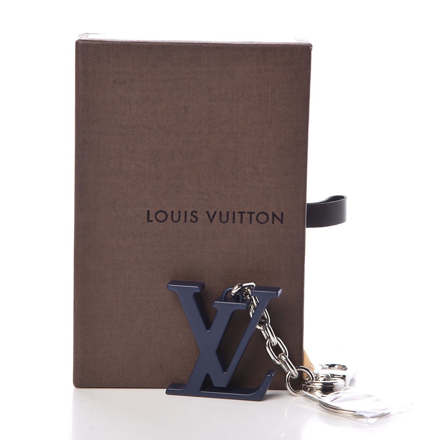 Louis Vuitton LV Bag Charm Key Holder Blue 3 of 3