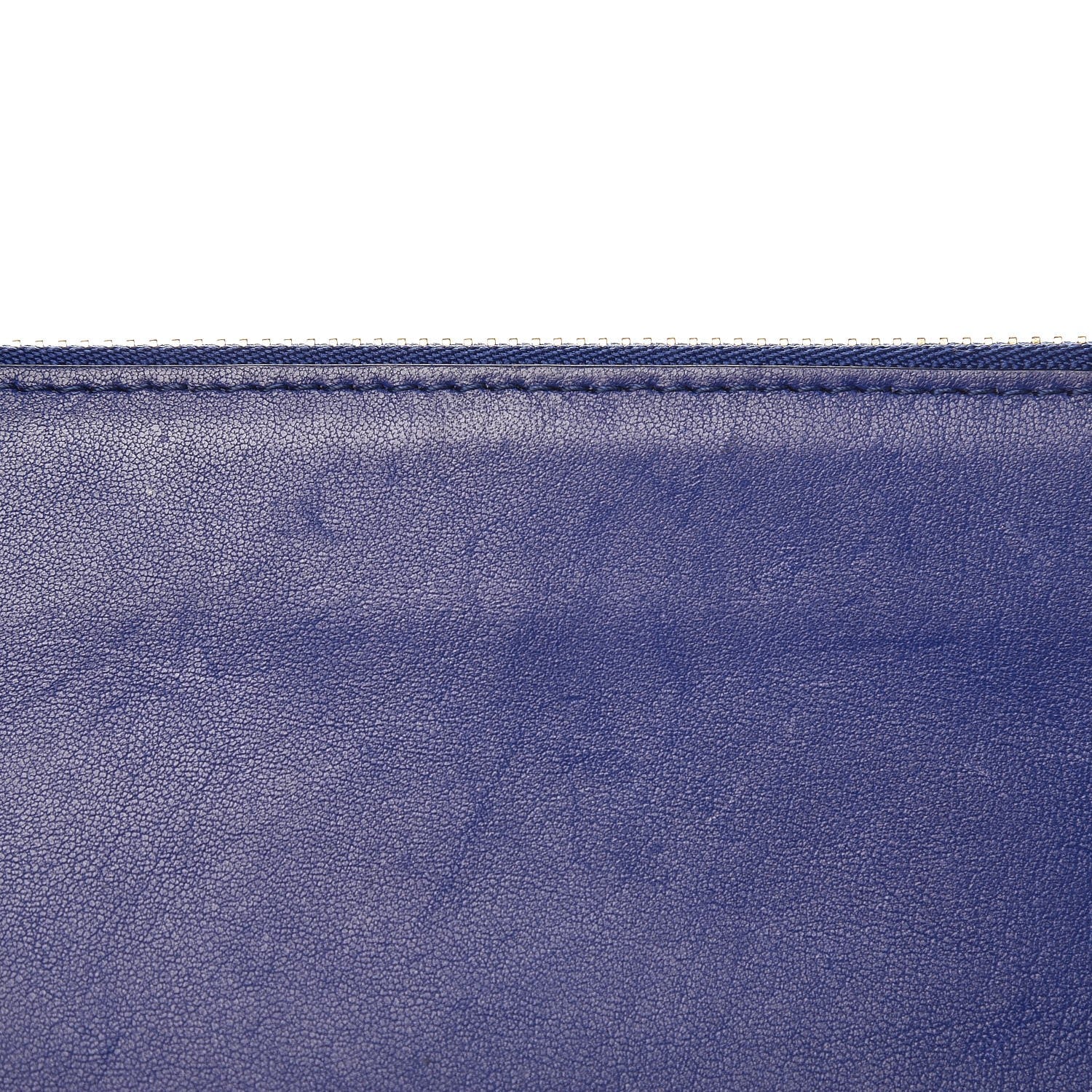 Celine Lambskin Small Trio Crossbody Bag Indigo 8 of 11