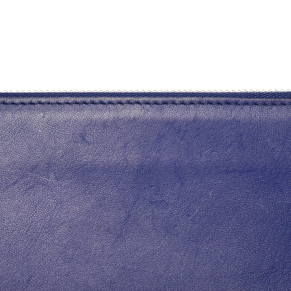 Celine Lambskin Small Trio Crossbody Bag Indigo 8 of 11