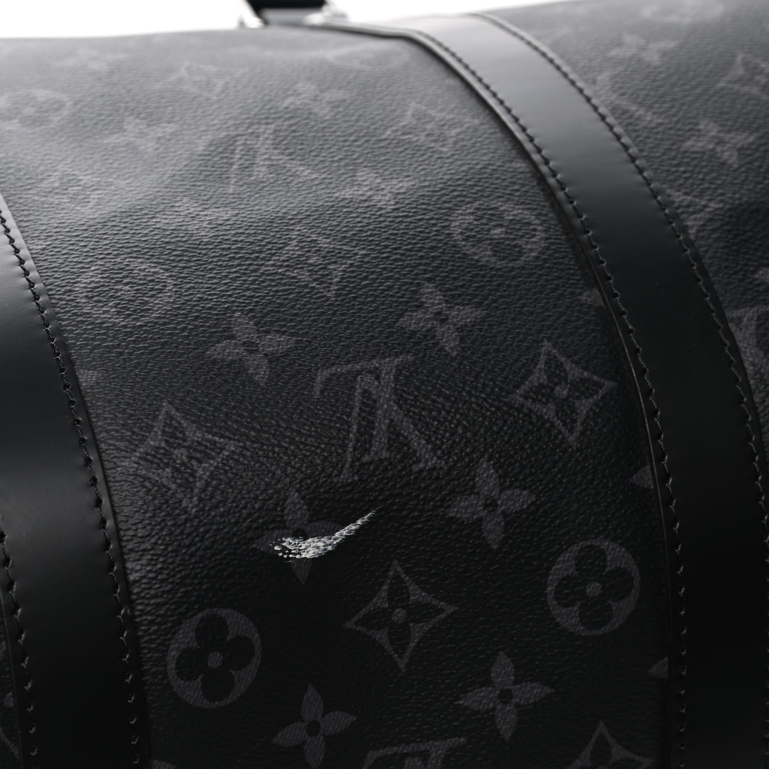 Louis Vuitton Monogram Eclipse Keepall Bandouliere 55 5 of 5