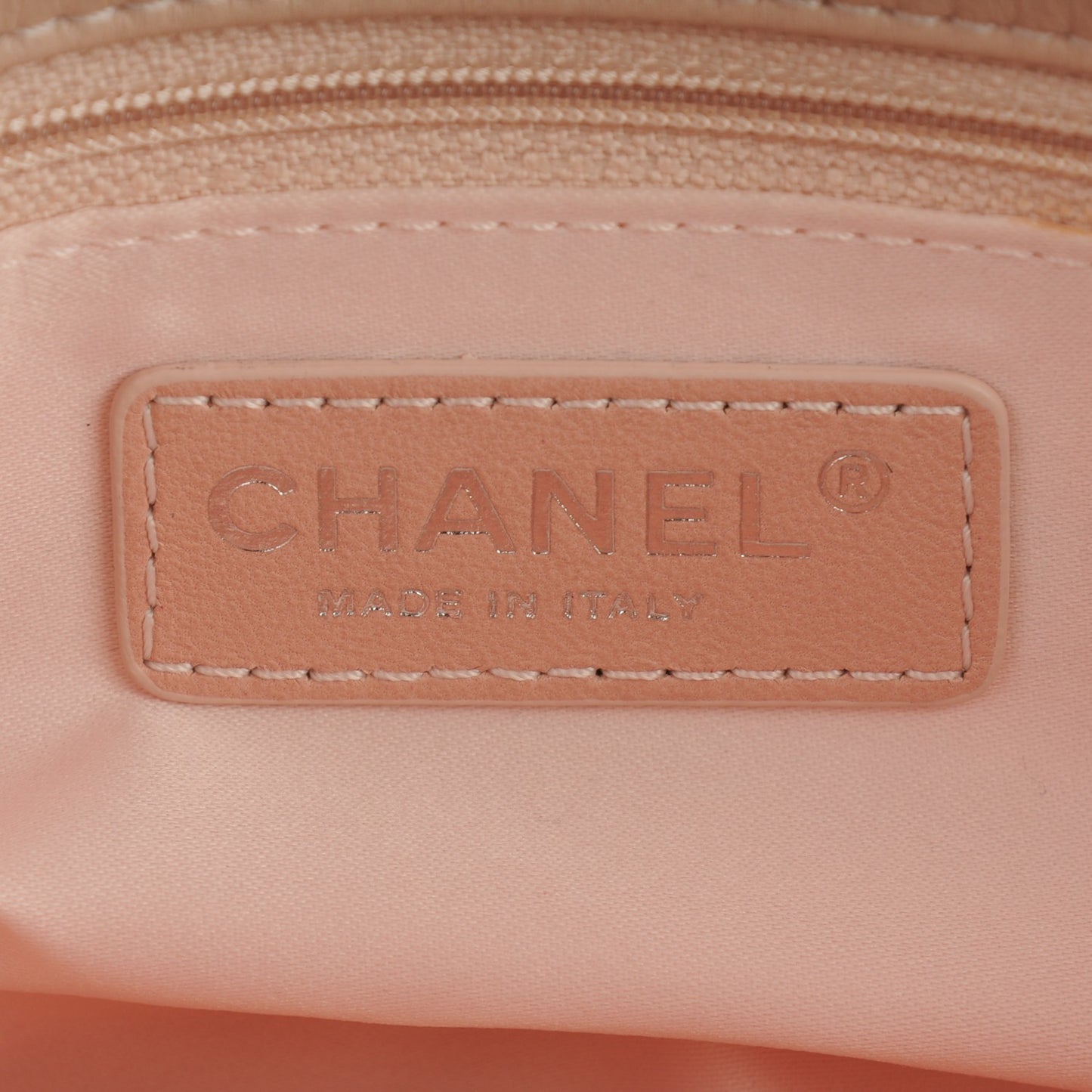 Lambskin Quilted Medium 3 Flap Light Pink