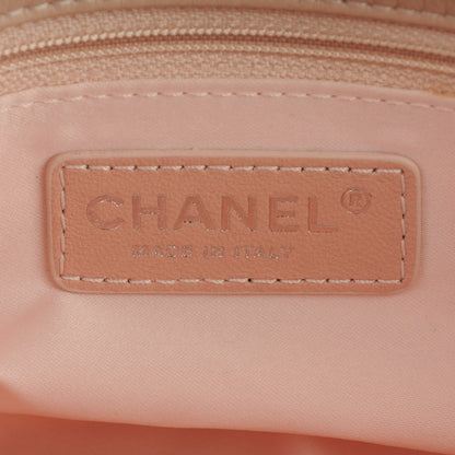 Chanel Lambskin Quilted Medium 3 Flap Light Pink 6 of 7