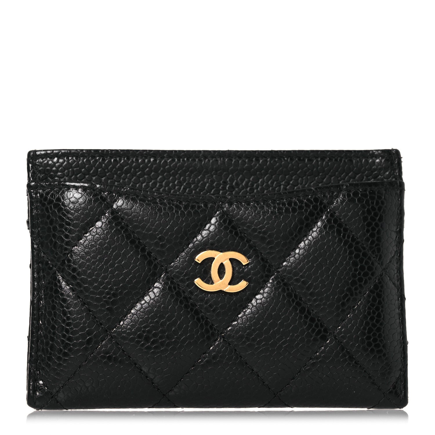 Chanel Caviar Quilted Card Holder Black 1 of 12