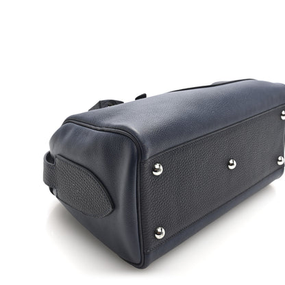 Hermes Evercolor Taurillon Clemence Petit Courrier Bag Bleu Nuit Caban 8 of 9