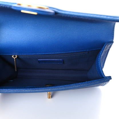 Chanel Caviar Quilted Small Sunset On The Sea Flap Blue 5 of 10
