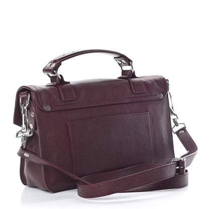 Proenza Schouler Lambskin Tiny PS1 Satchel Oxblood 3 of 14