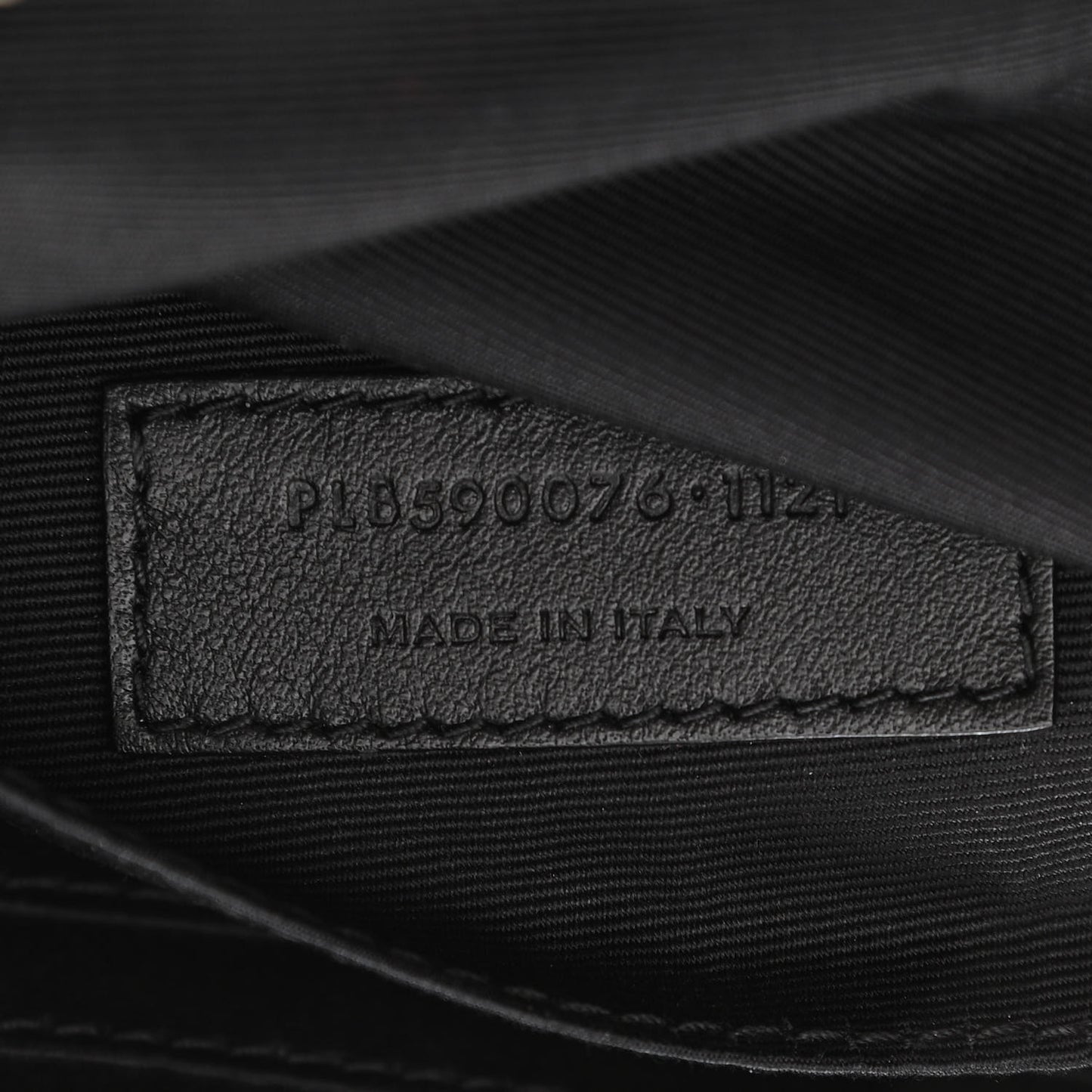 Calfskin Monogram Belt Bag Black