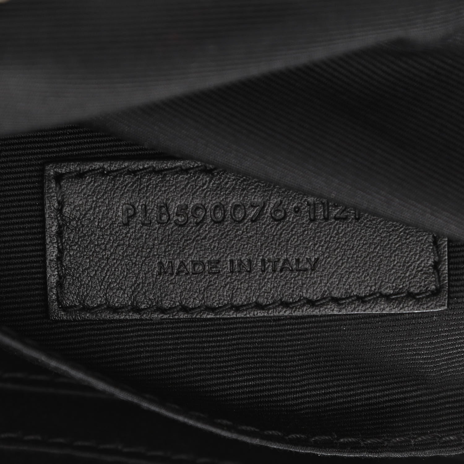 Saint Laurent Calfskin Monogram Belt Bag Black 9 of 10