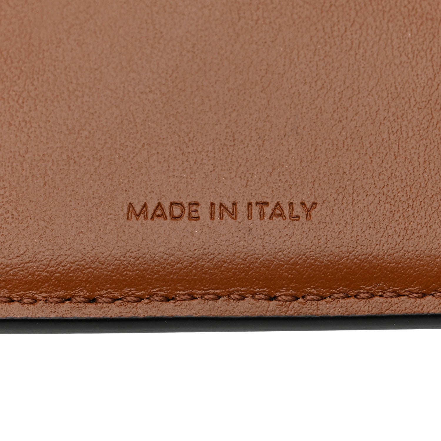 Celine Triomphe Canvas Compact Wallet With Coin Purse Tan 12 of 15