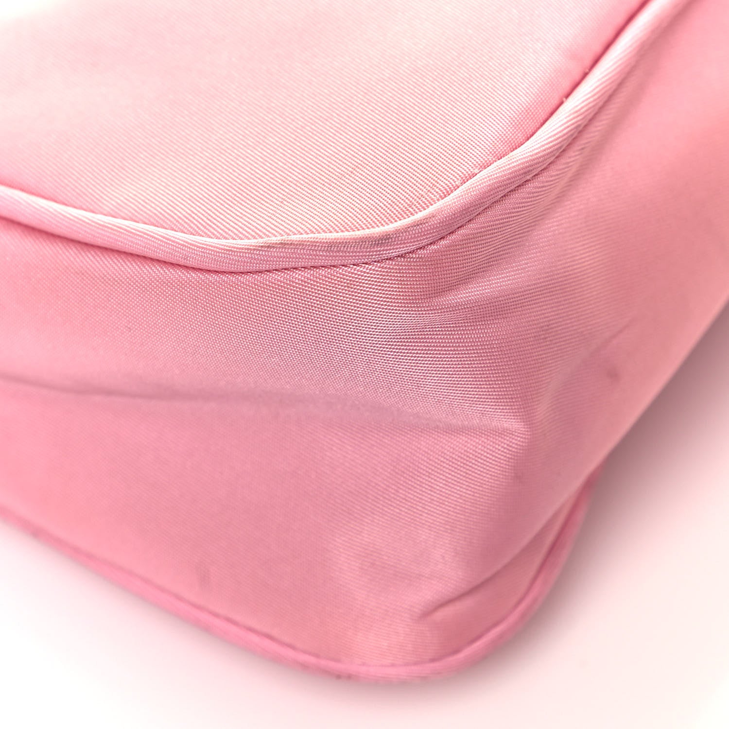 Prada Tessuto Nylon Saffiano Mini Re-Edition 2000 Bag Rosa 9 of 15