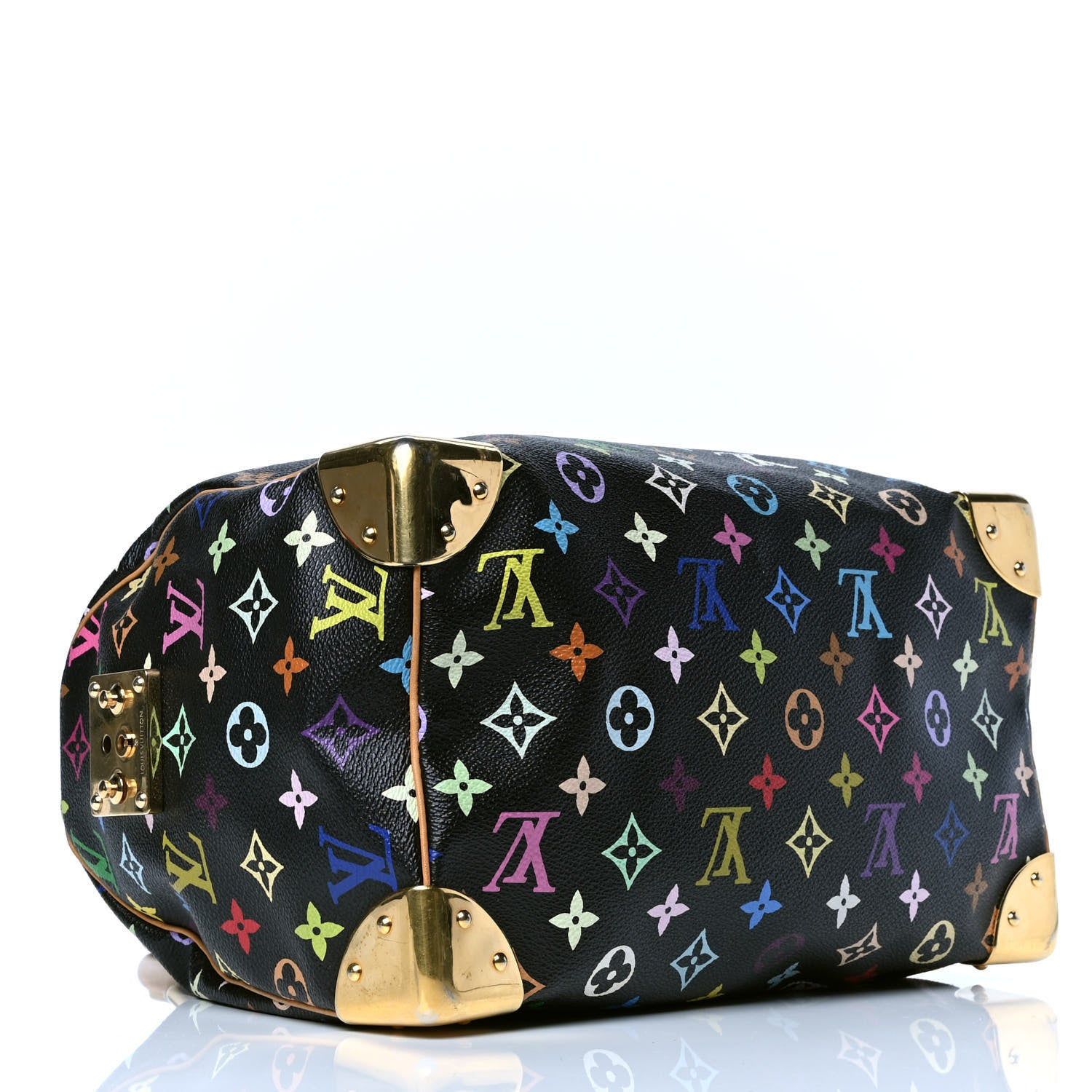 Louis Vuitton Monogram Multicolor Speedy 30 Black 3 of 8