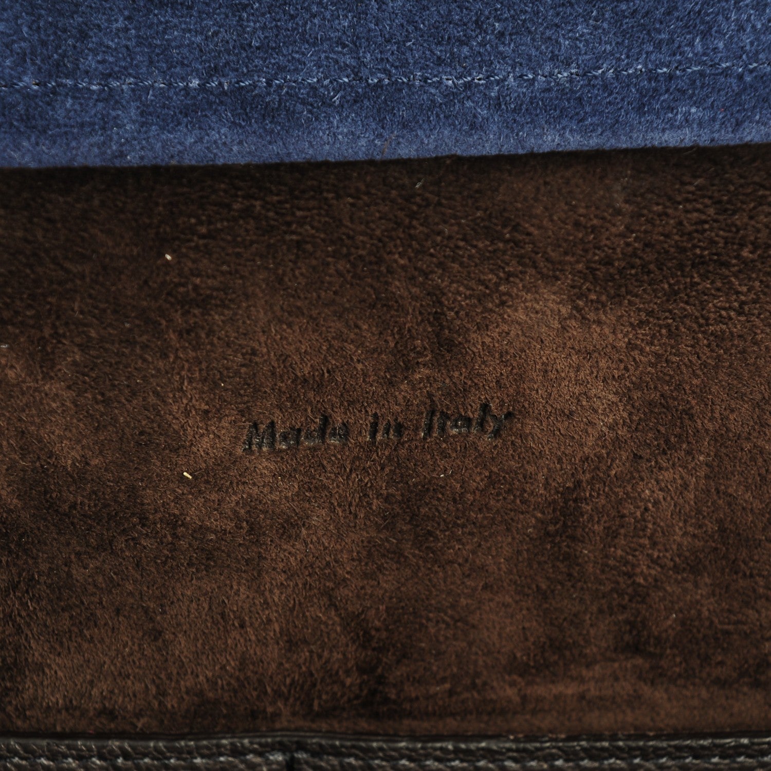 Celine Goatskin Smooth Calfskin Mini Belt Bag Dark Taupe 7 of 8
