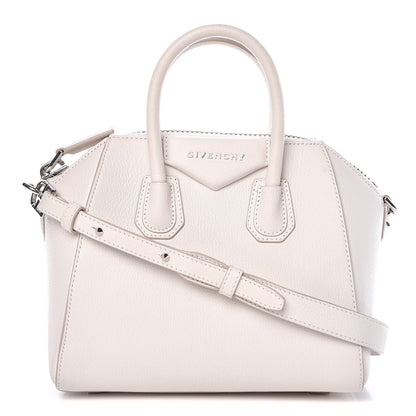 Givenchy Sugar Goatskin Mini Antigona White 1 of 14
