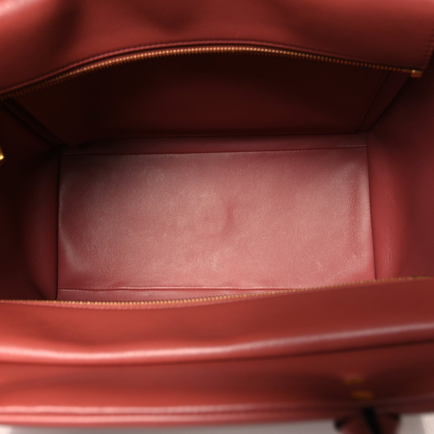 Nappa Large One Stud Handbag Gingerbread