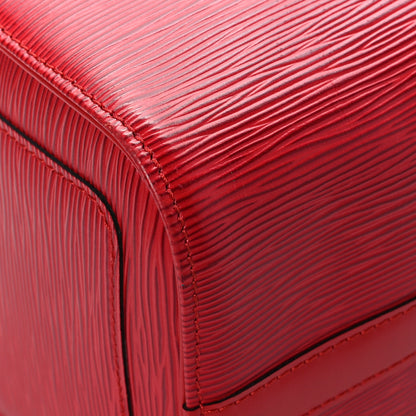 Louis Vuitton Epi Speedy 25 Castillan Red 10 of 11