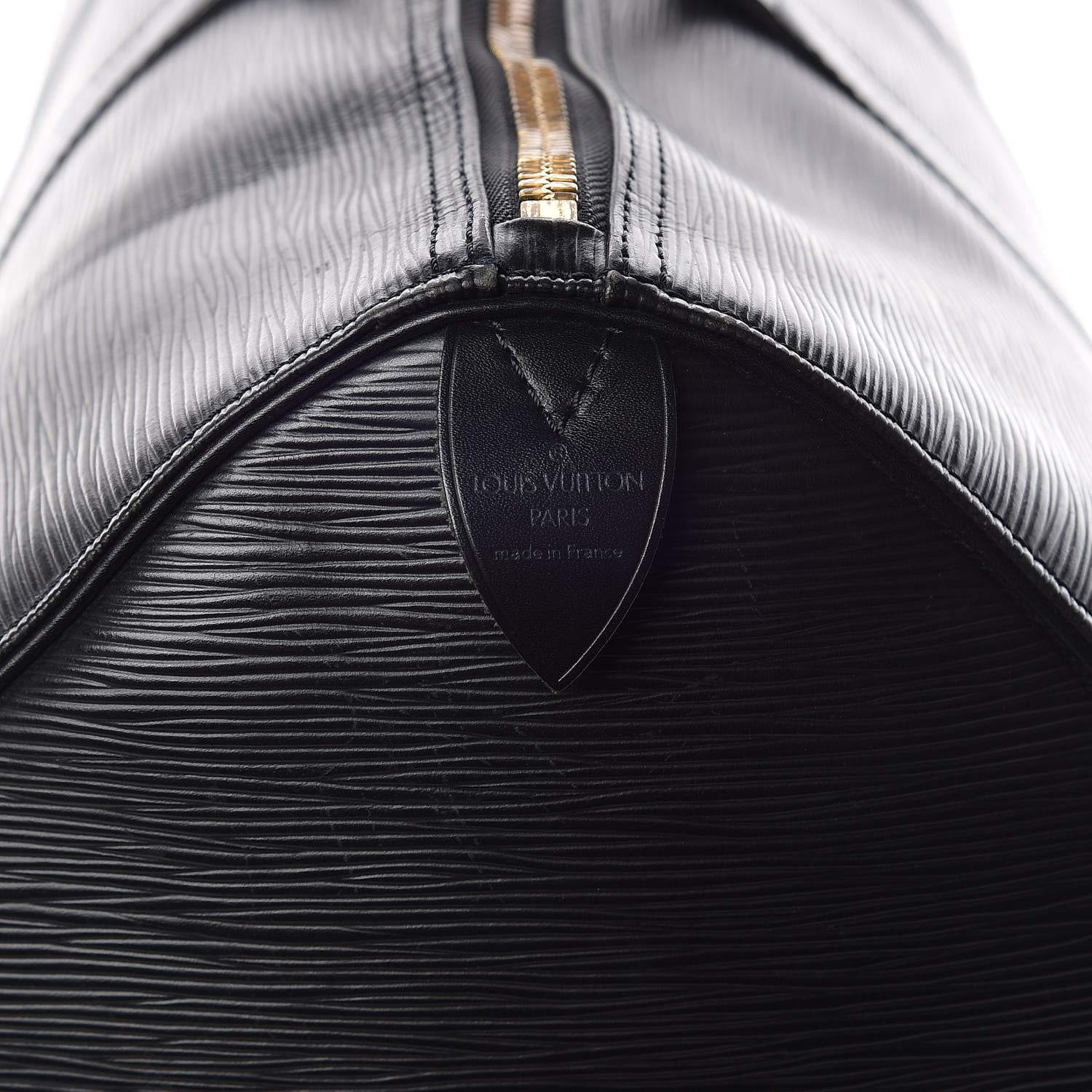Louis Vuitton Epi Keepall 45 Black 6 of 15