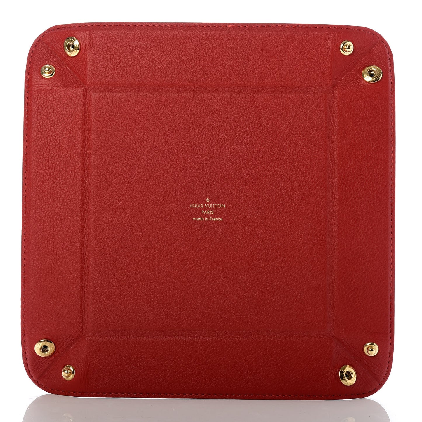 Monogram Change Tray Rouge