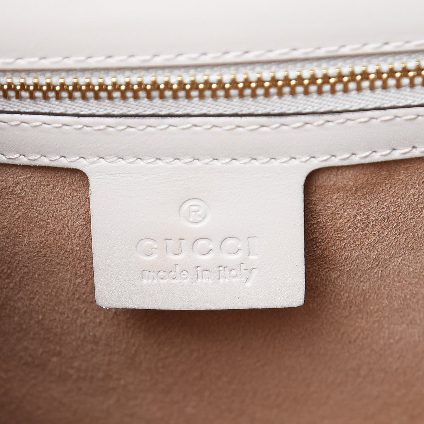 Calfskin Small Sylvie Shoulder Bag White