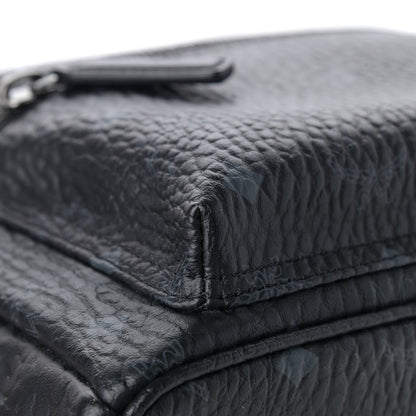 MCM Visetos Small Side Stud Stark Backpack Black 7 of 12